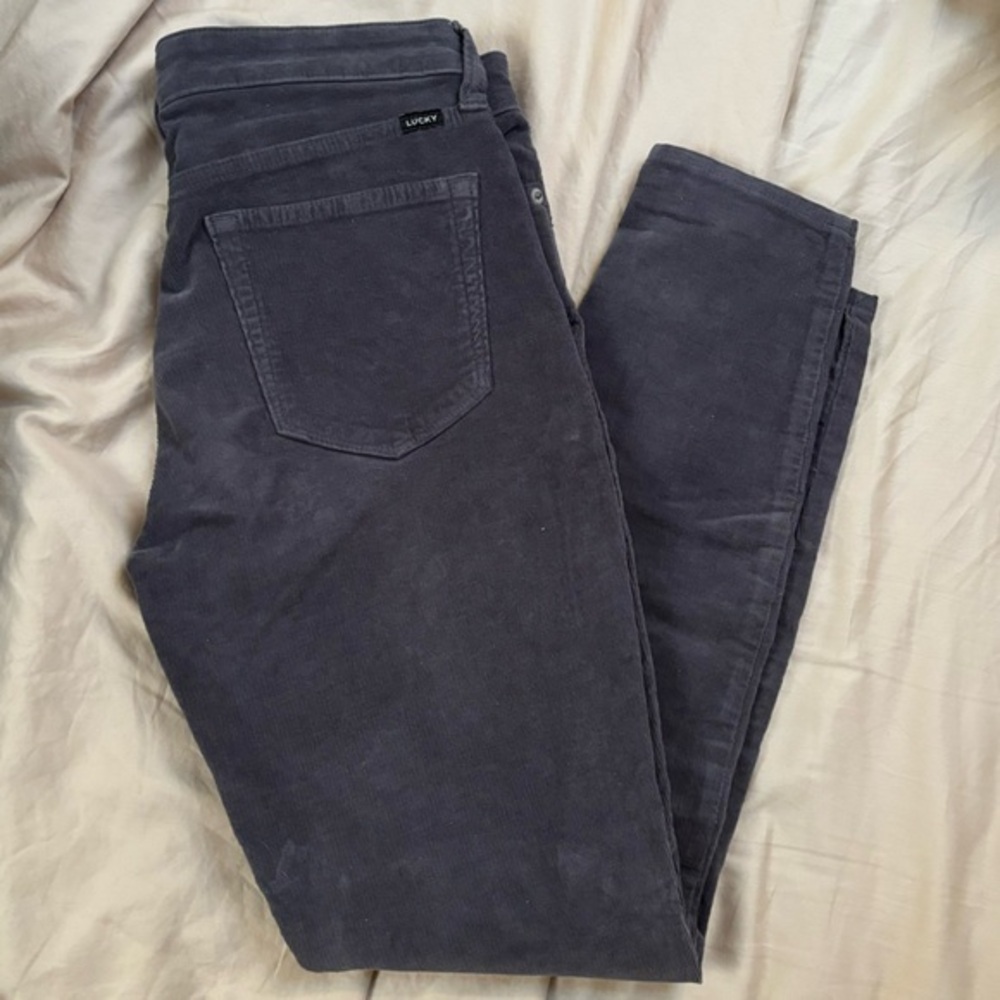 LUCKY BRAND corduroy blue pants